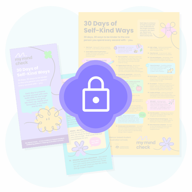 Locked preview of the 30 Days of Self-Kind ways